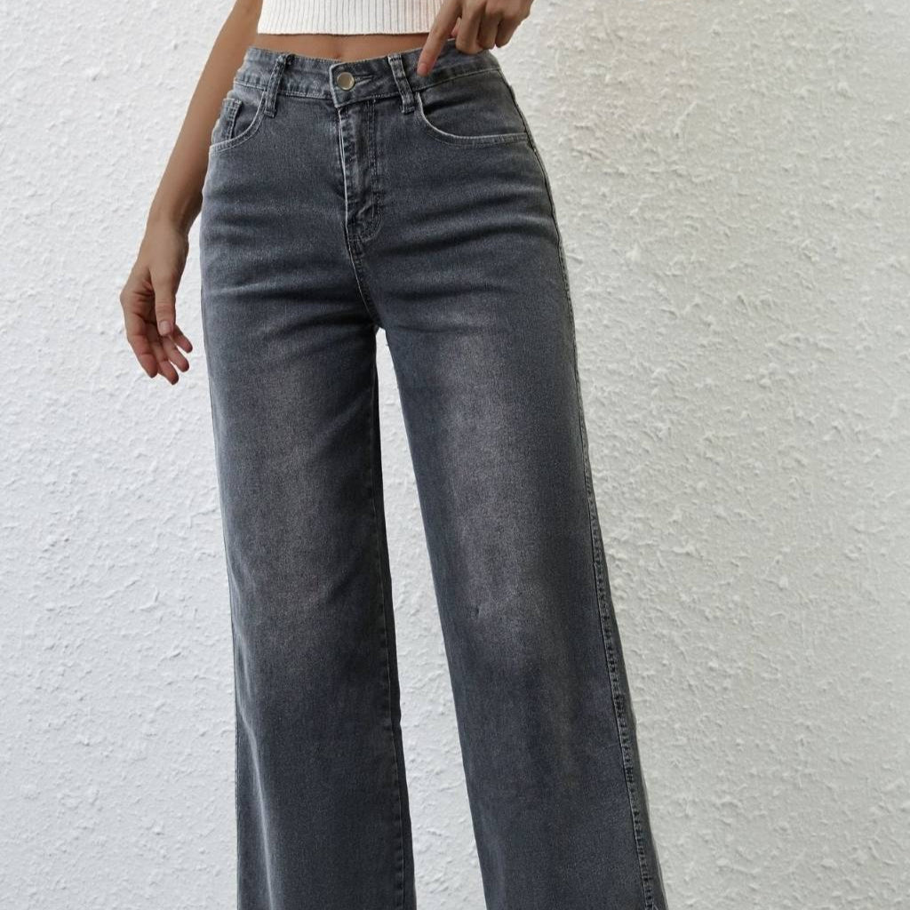 Elody Jeans - Charcoal