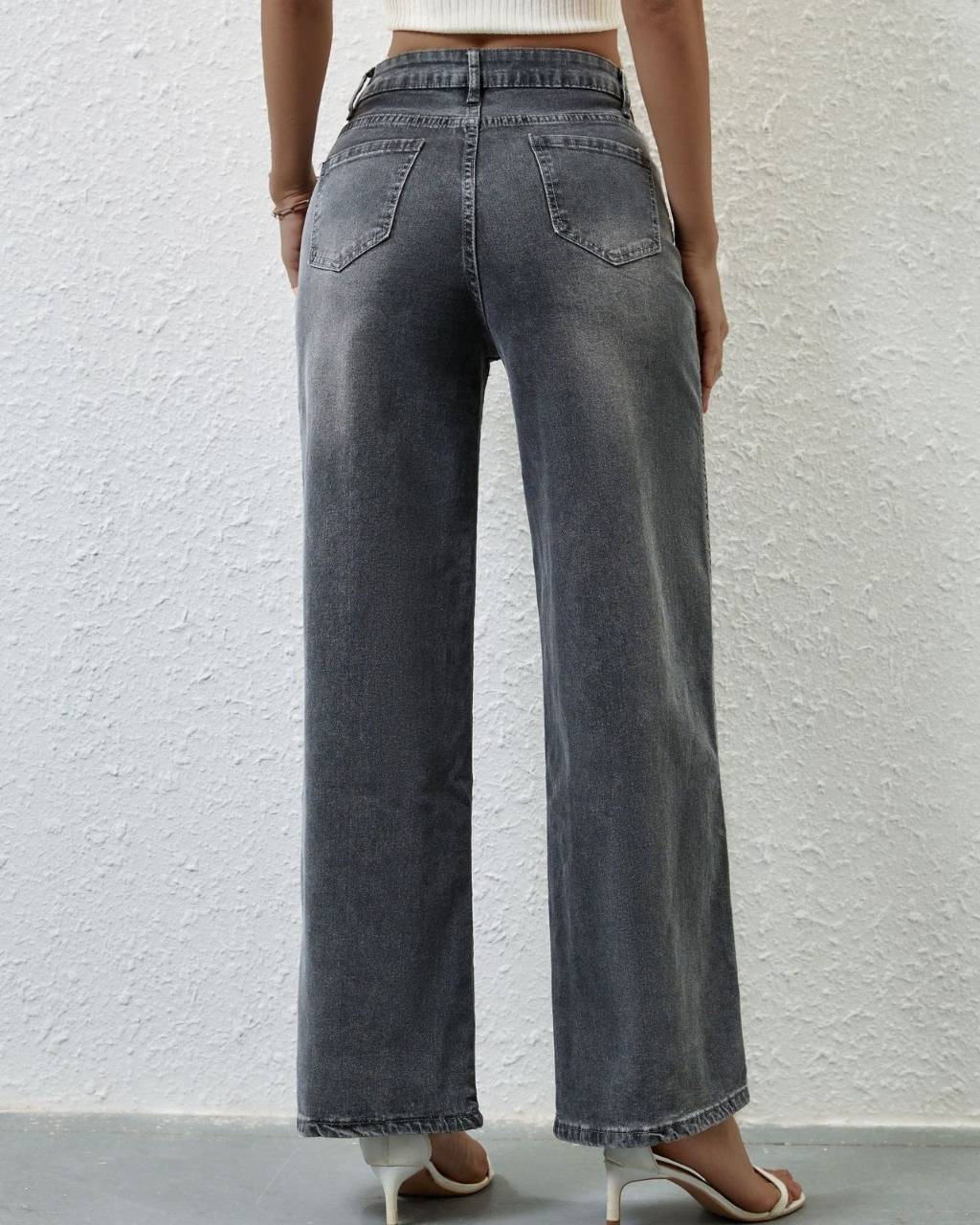Elody Jeans - Charcoal