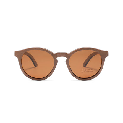 Chelsea Sunglasses - Brown Wood