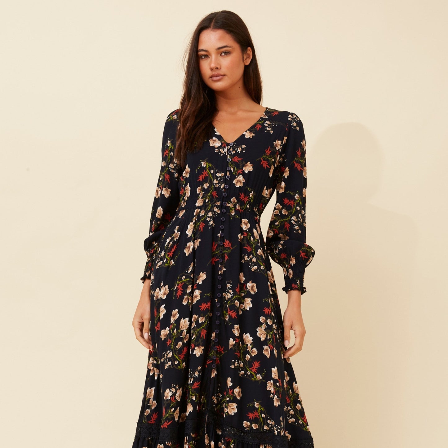 Belinda Long Sleeve Maxi Dress