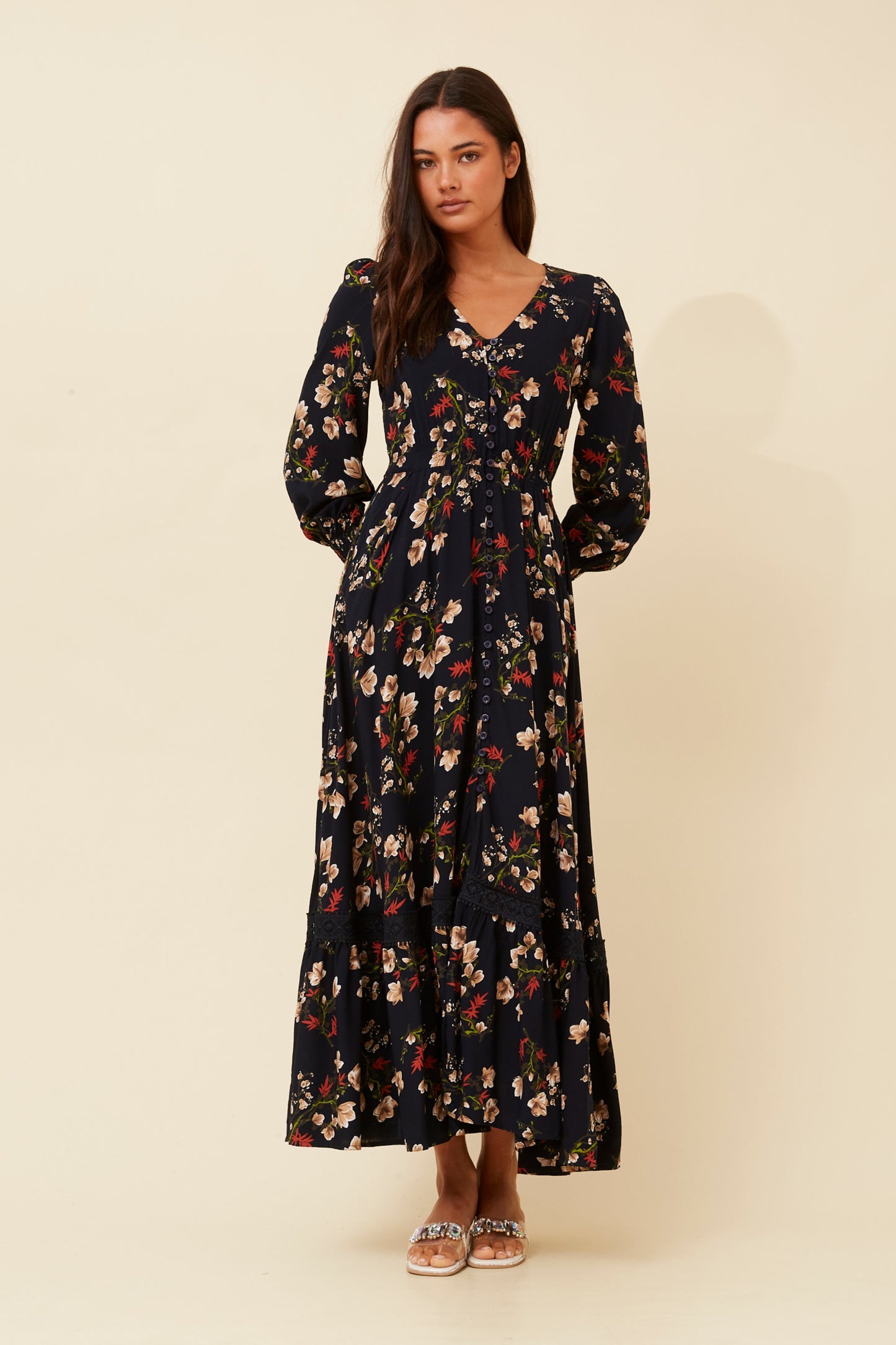 Belinda Long Sleeve Maxi Dress
