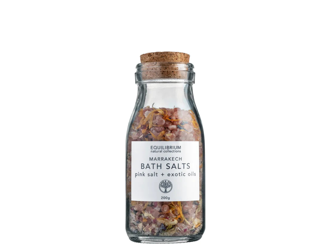 Marrakech Bath Salts - pink salt + exotic oils