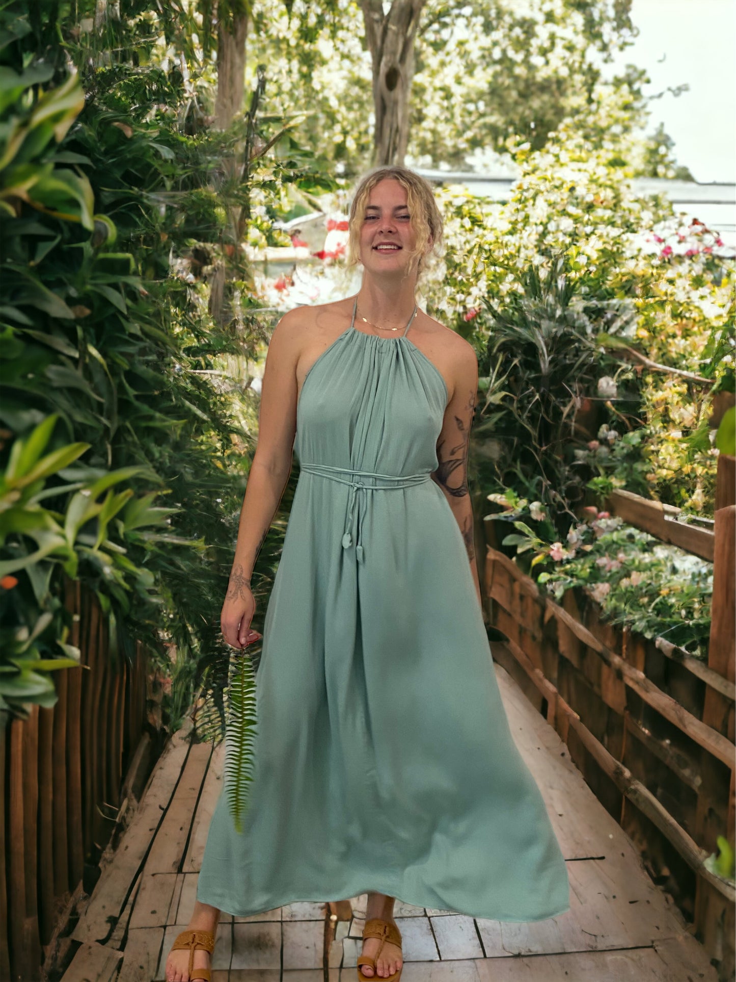 Aphrodite Dress - Sage