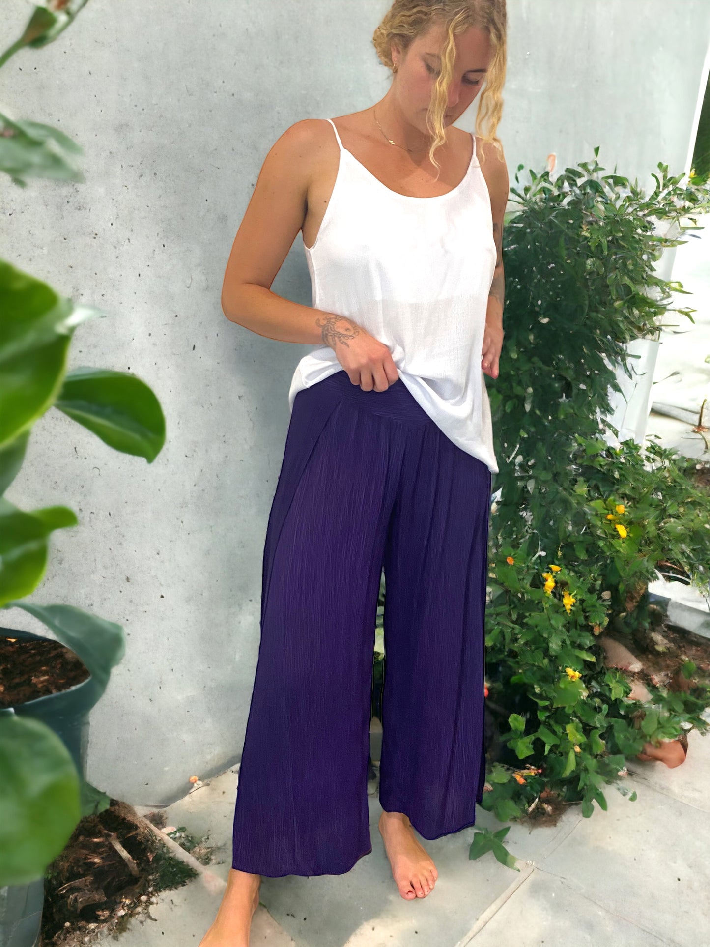 Jasmyn Pant - Royal Purple