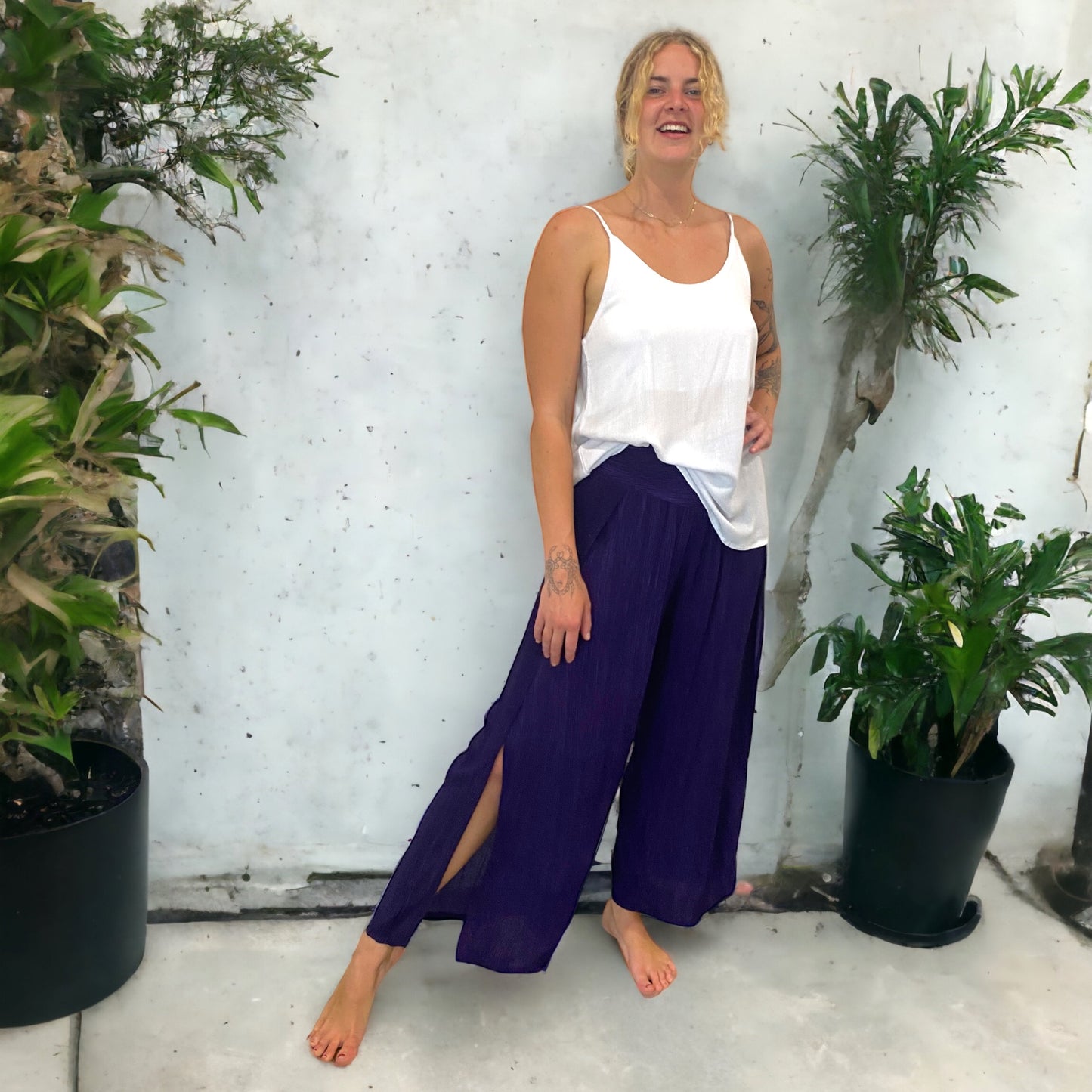 Jasmyn Pant - Royal Purple