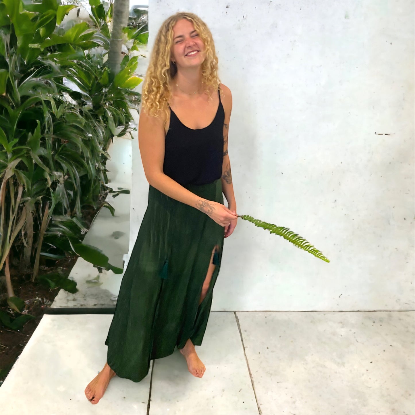 Lee Skirt - Forest Green