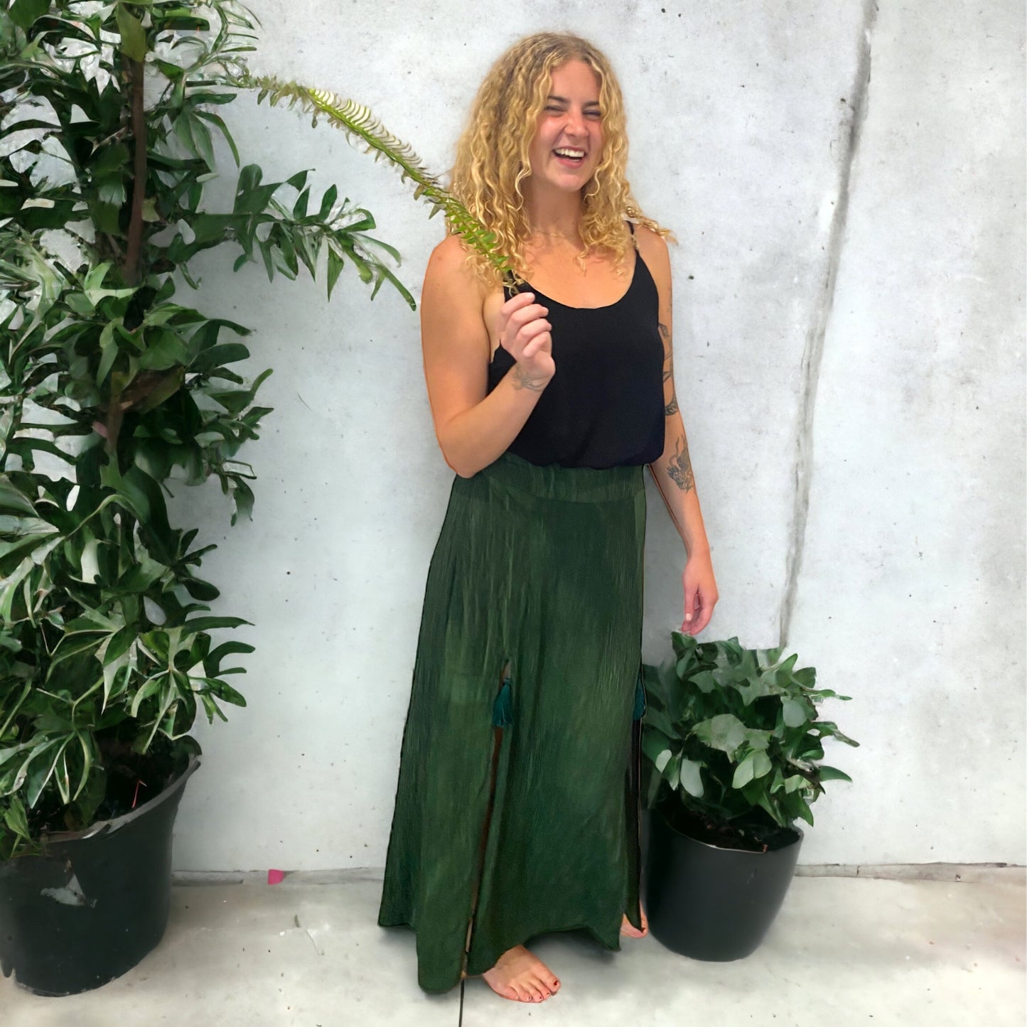 Lee Skirt - Forest Green