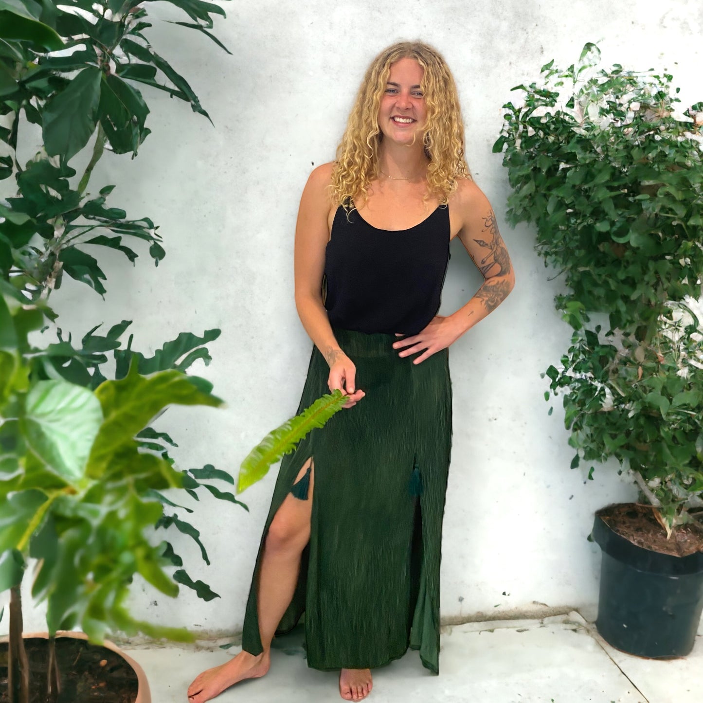 Lee Skirt - Forest Green
