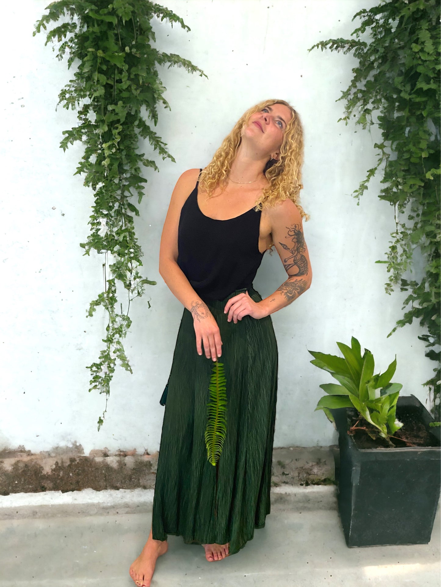 Lee Skirt - Forest Green