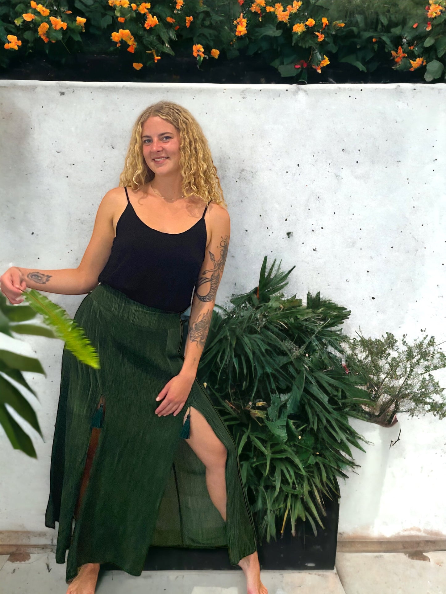 Lee Skirt - Forest Green