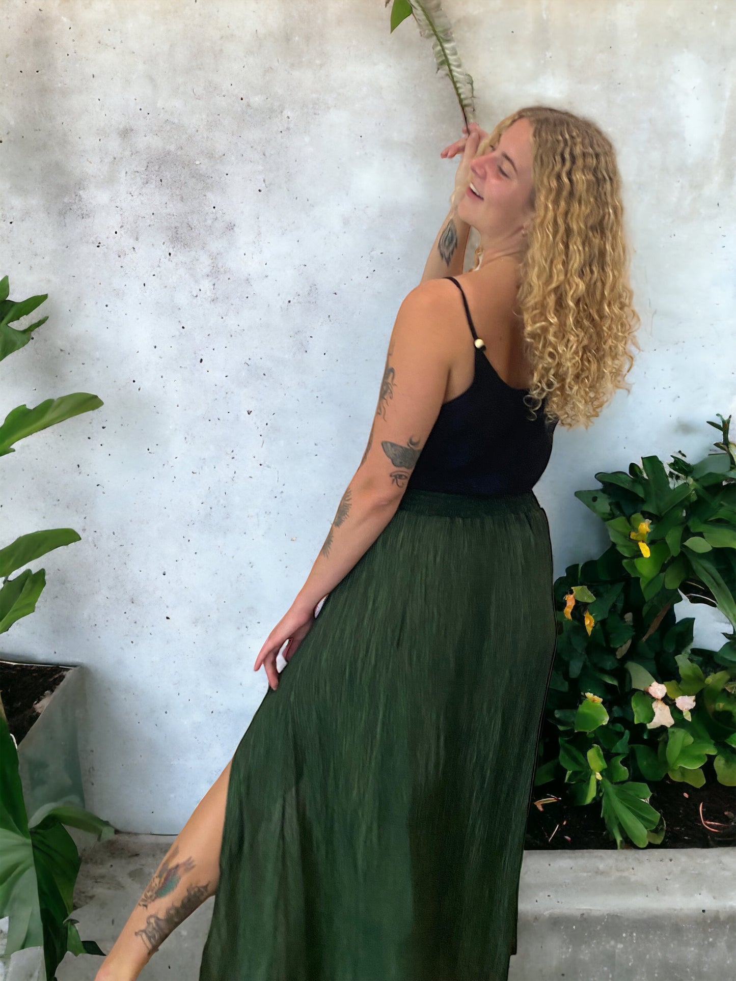 Lee Skirt - Forest Green