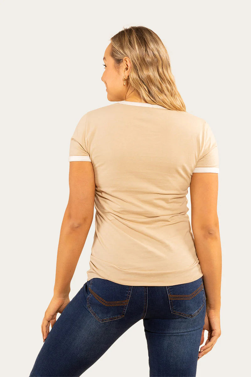 Melrose Tee - Dark Sand