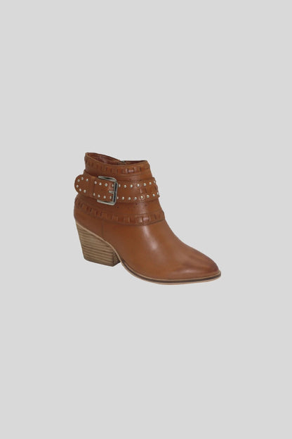 Temp Leather Boots - Tan