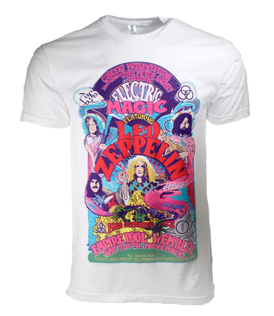 Led Zeppelin Electric Magic Band Tee