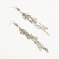Metallic Leaf Charms Drop Earrings