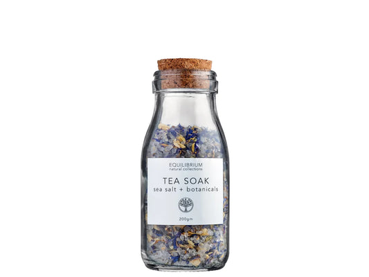 Tea Soak Bath Salts - sea salt + botanicals
