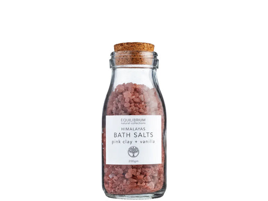 Himalayas Bath Salts - pink clay + vanilla