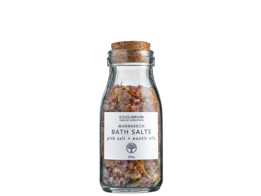 Marrakech Bath Salts - pink salt + exotic oils