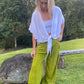 Jasmyn Pant - Lime Green