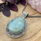 Sterling Silver Aquamarine Necklace