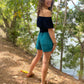 Mindi Shorts - Seafoam