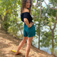Mindi Shorts - Seafoam
