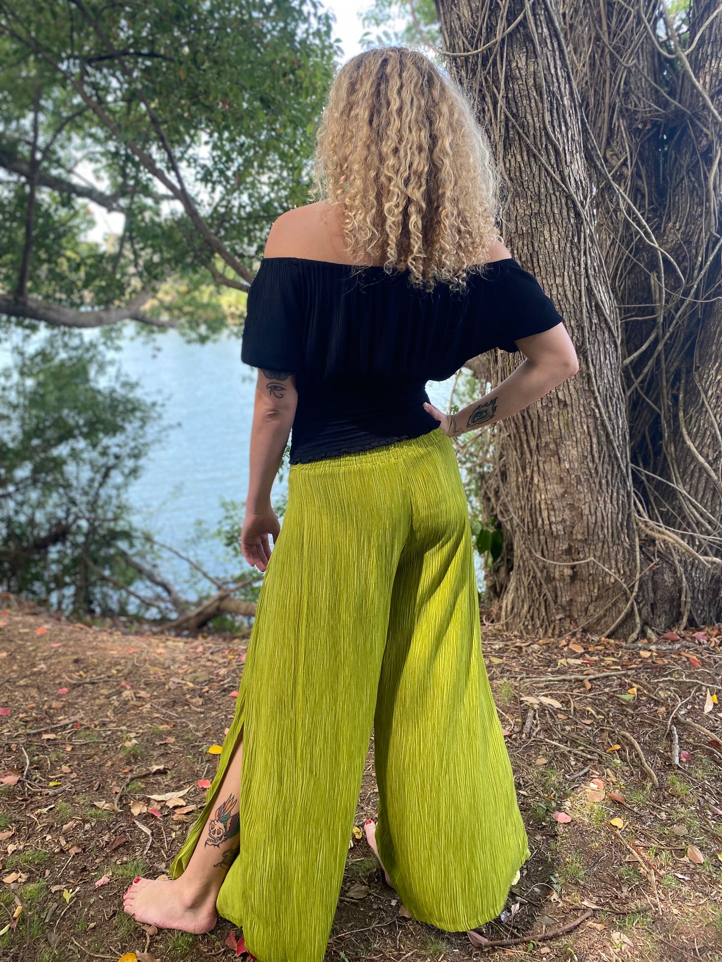 Jasmyn Pant - Lime Green