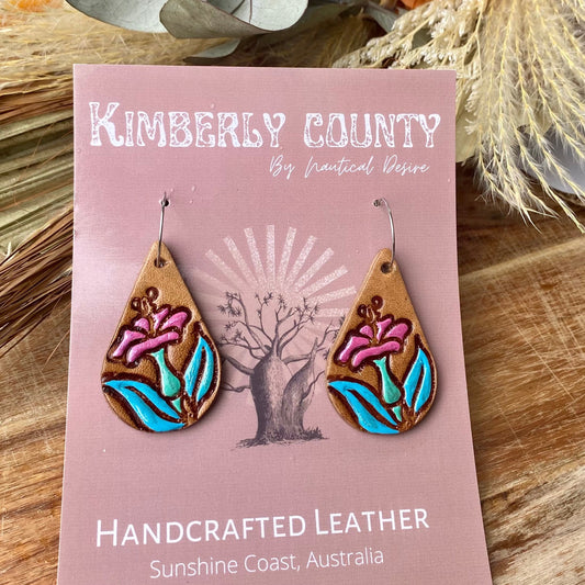 Kimberley County Earrings - Flower