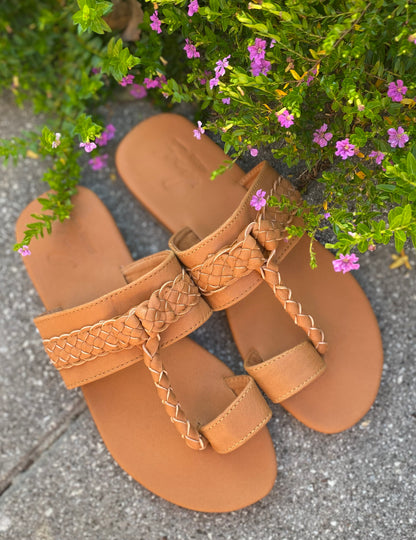 Leather Indian Toe Sandals