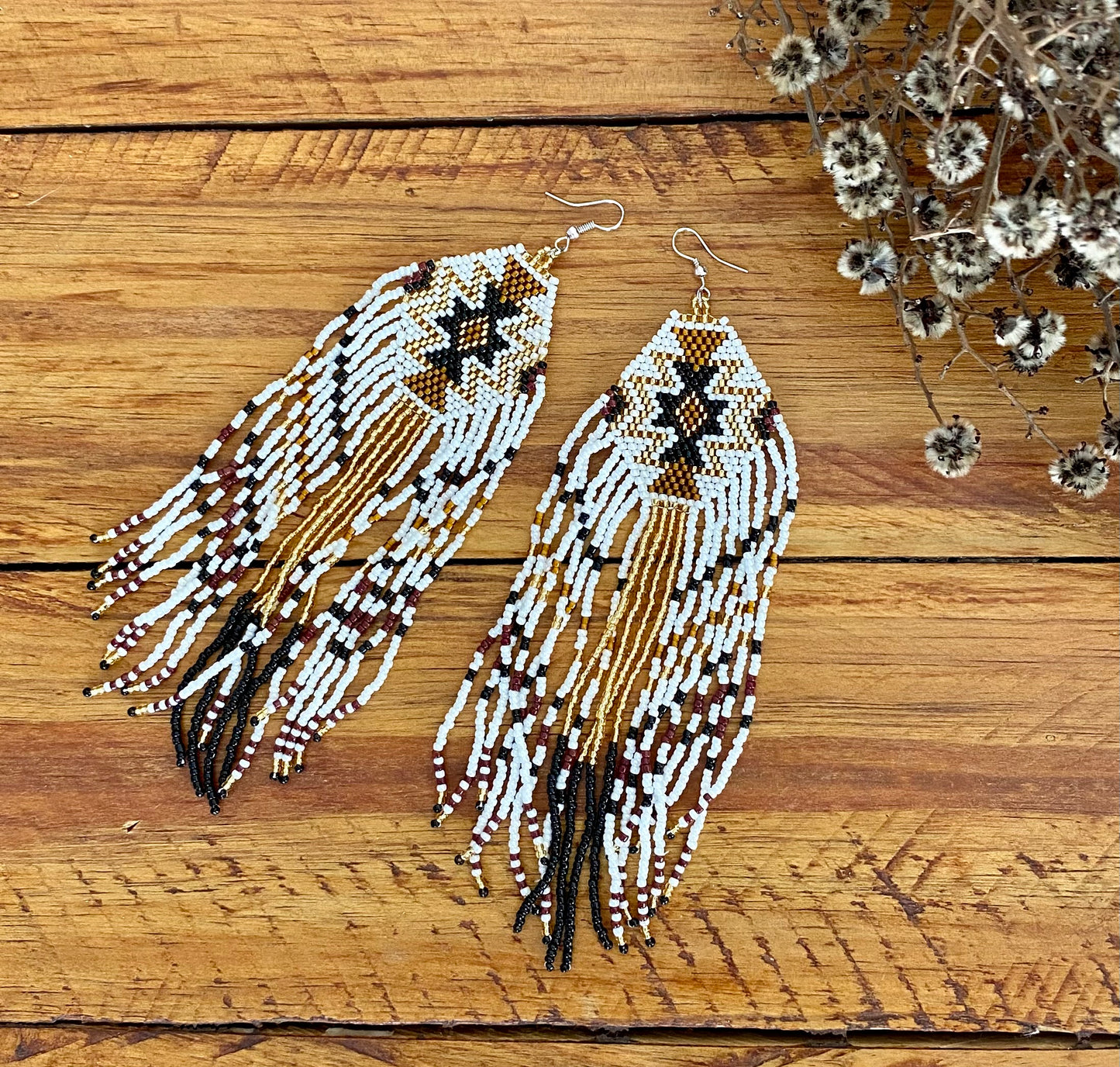 Isis Beaded Earrings