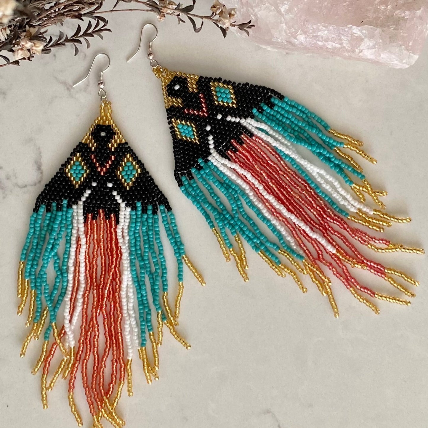 Artemis Beaded Earrings