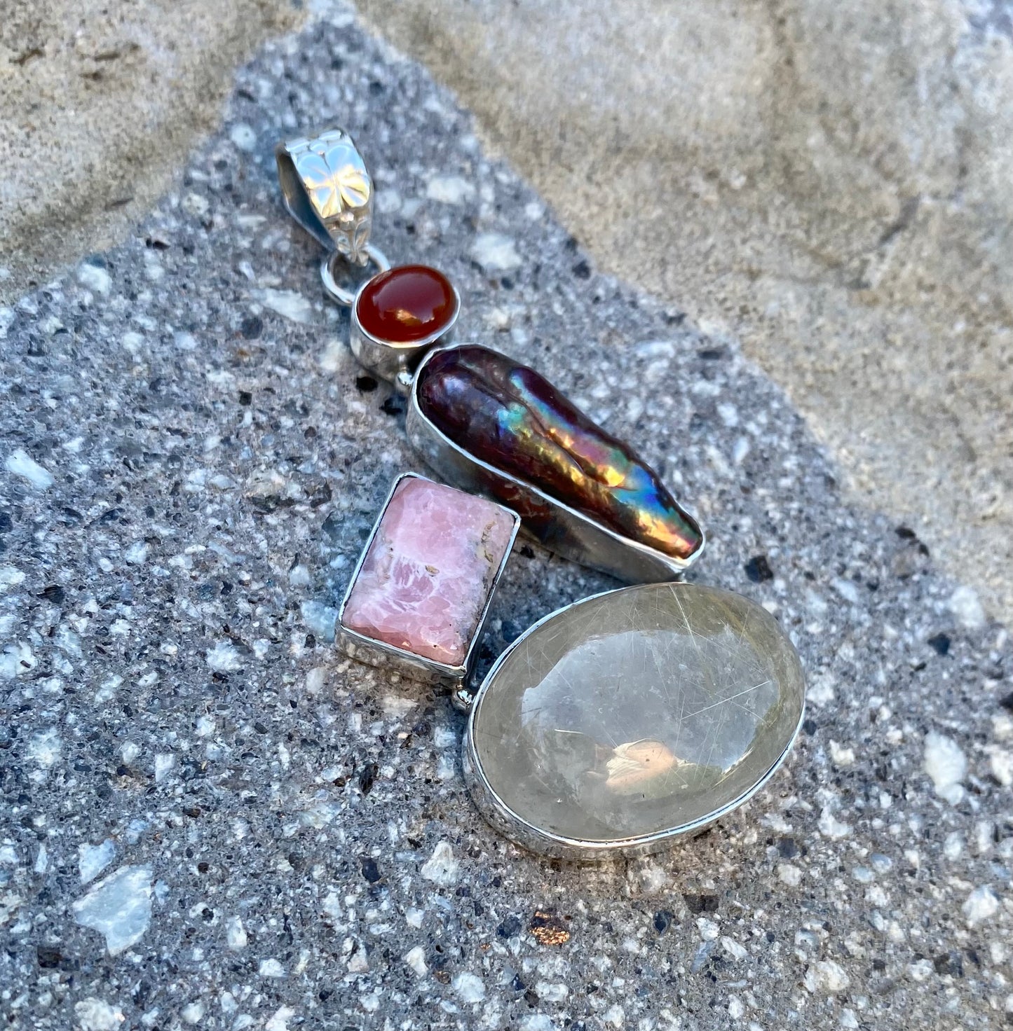 Multi Stone Pendant