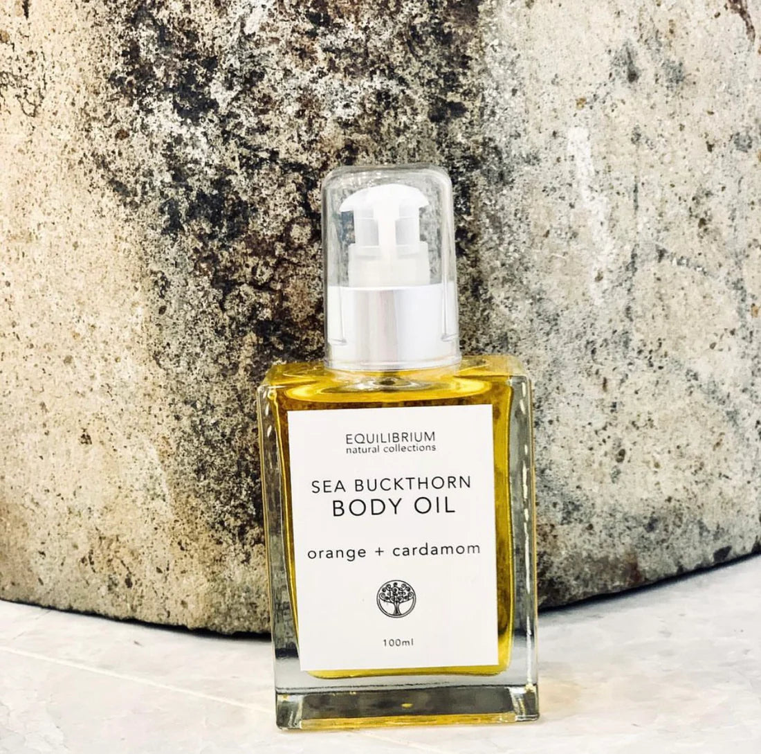 Sea Buckhorn Body Oil - orange + cardamon