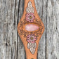 Gemstone Leather Cuffs