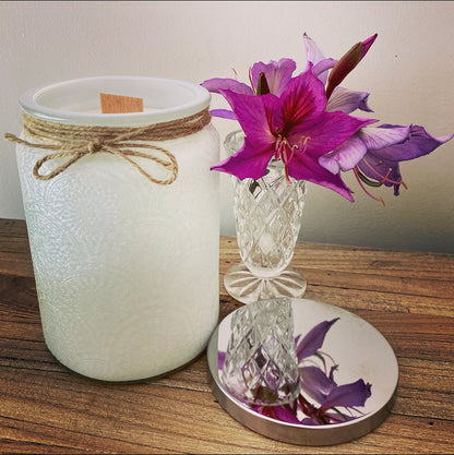 Aurora Range Candles | White