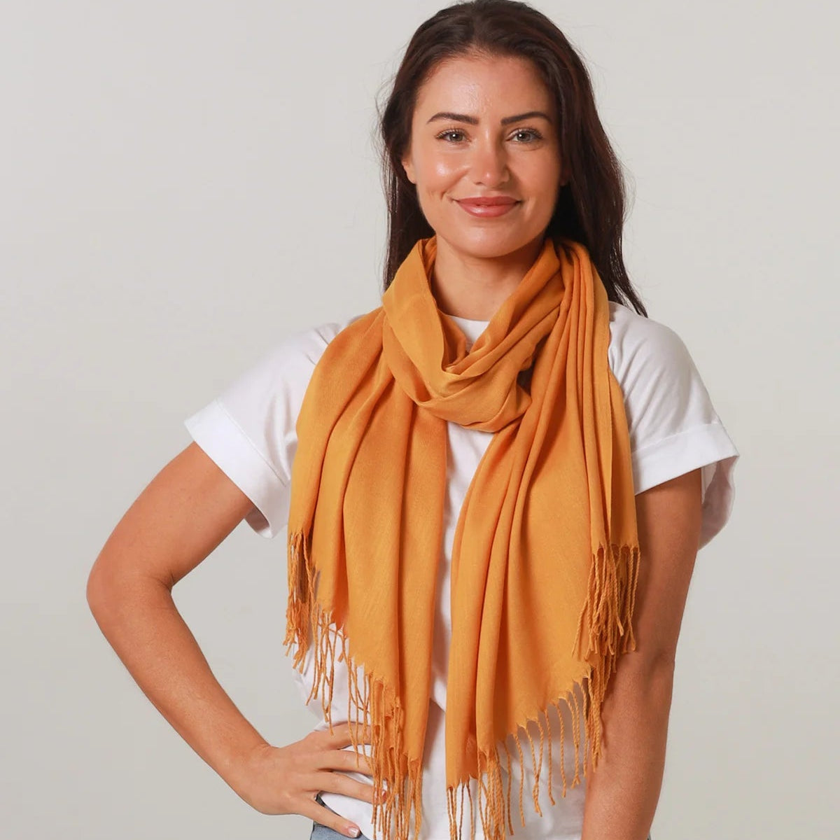 Mustard Scarf
