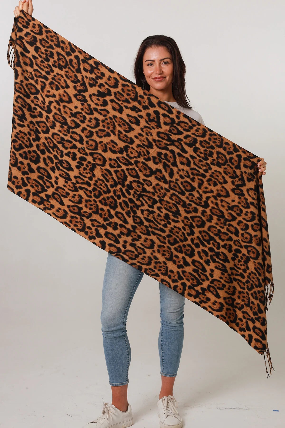Leopard Print Scarf
