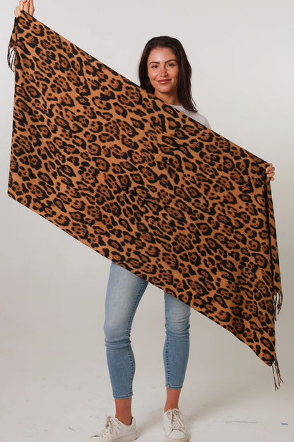Leopard Print Scarf
