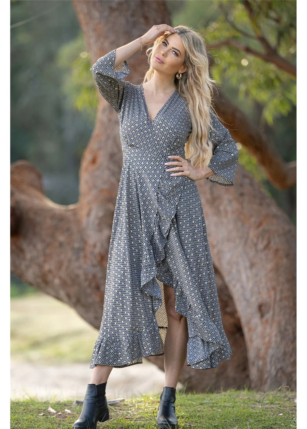 Eline Wrap Dress