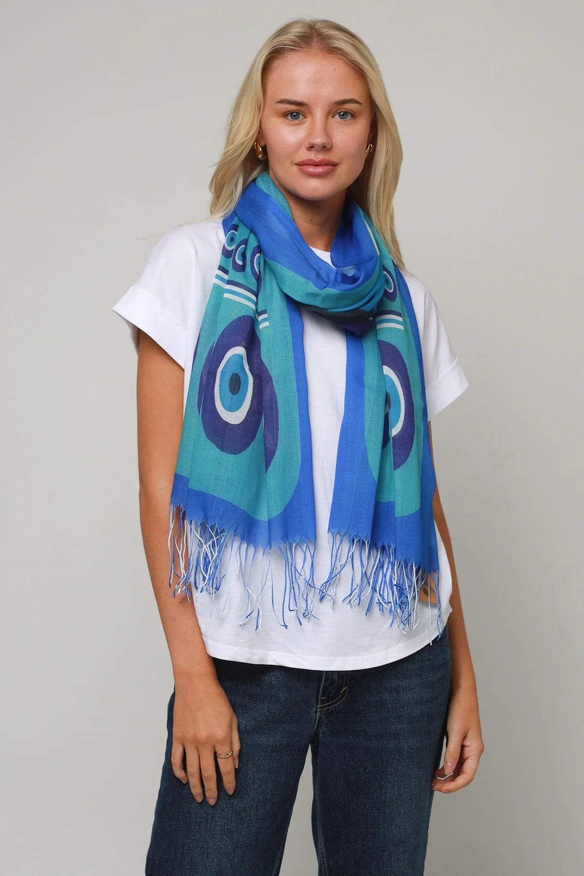 Nazar Scarf - Blue