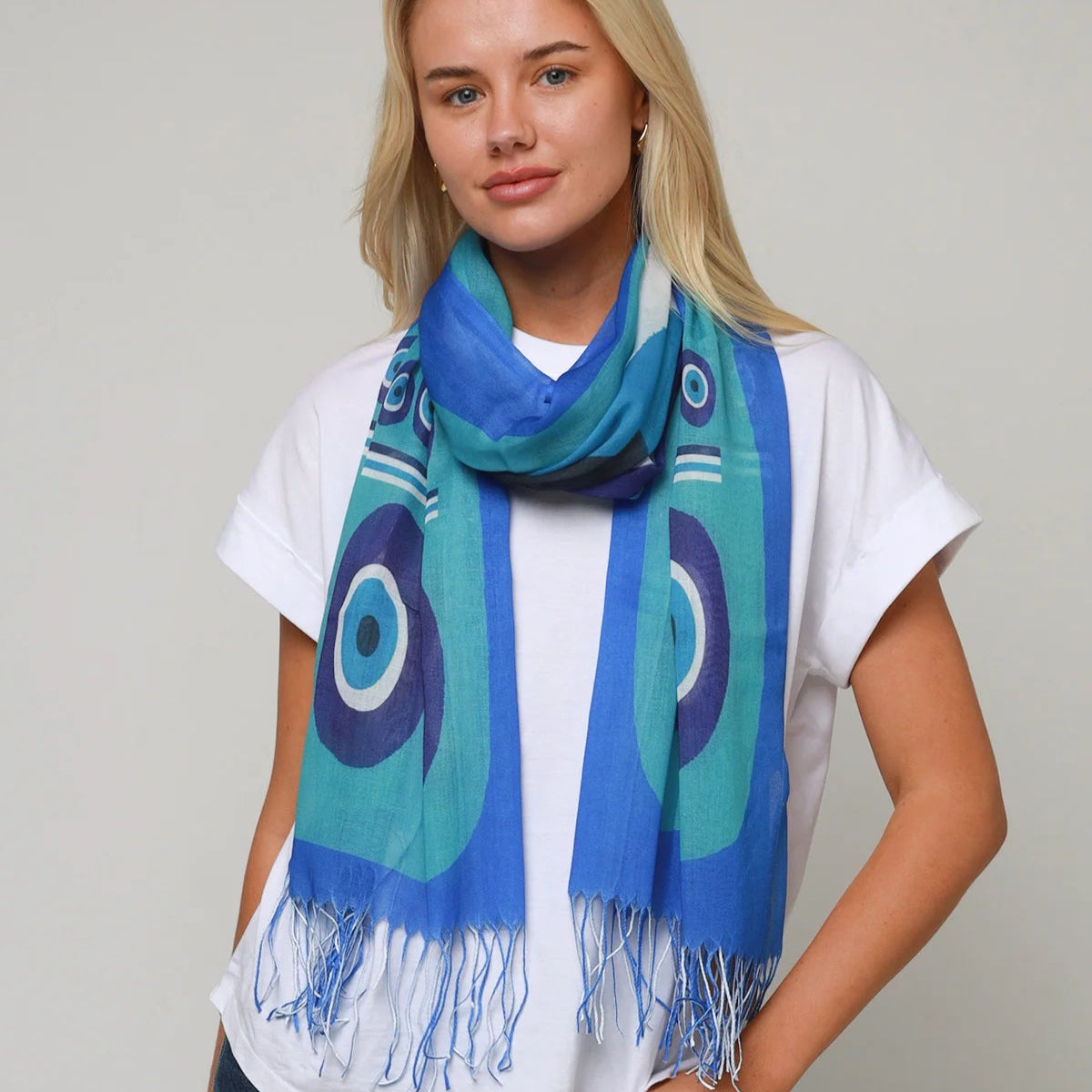 Nazar Scarf - Blue