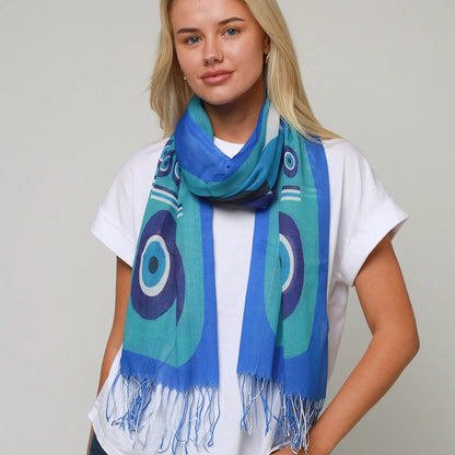 Nazar Scarf - Blue