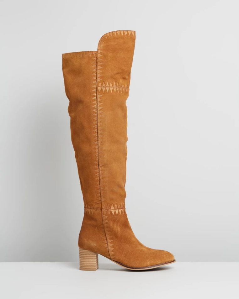 Marlee Suede Tan Boots