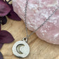Silver Plated Moon Necklace