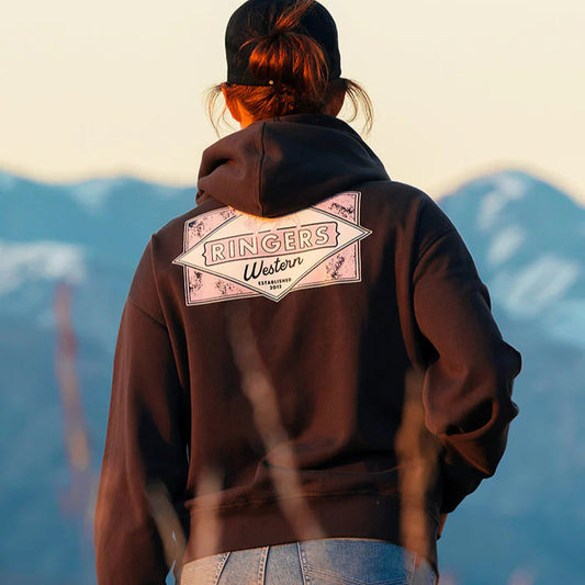 Hometown Womens Pullover Hoodie - Charcoal