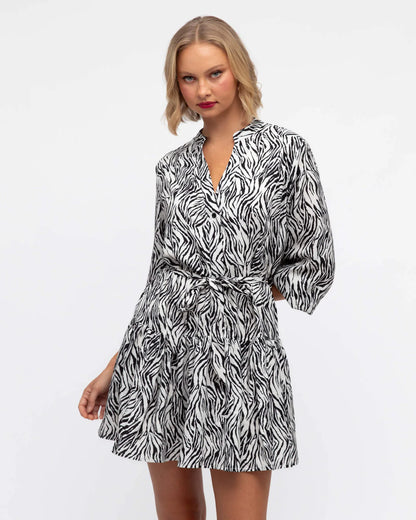 Zebra Mini Dress