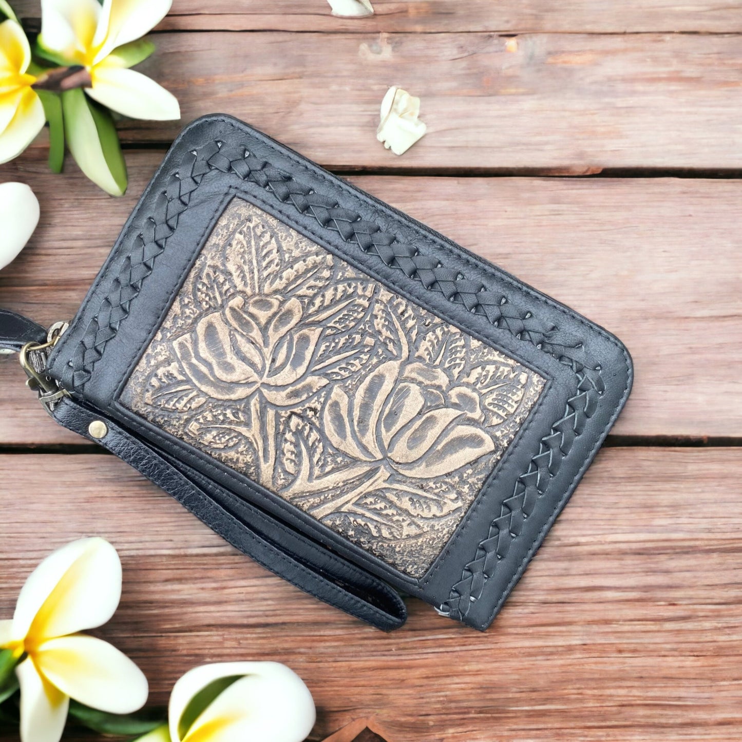 Azalea Purse - Antique Black