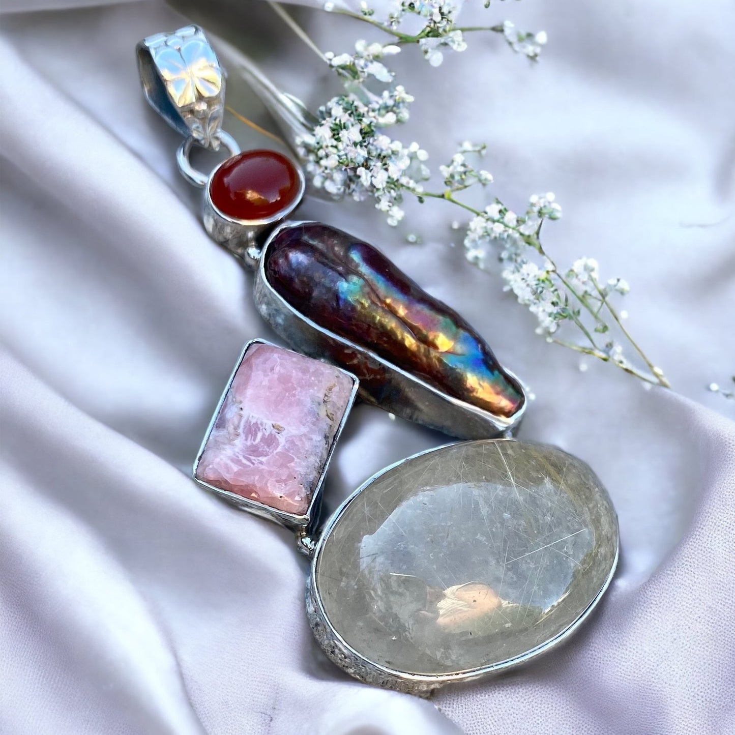 Multi Stone Pendant