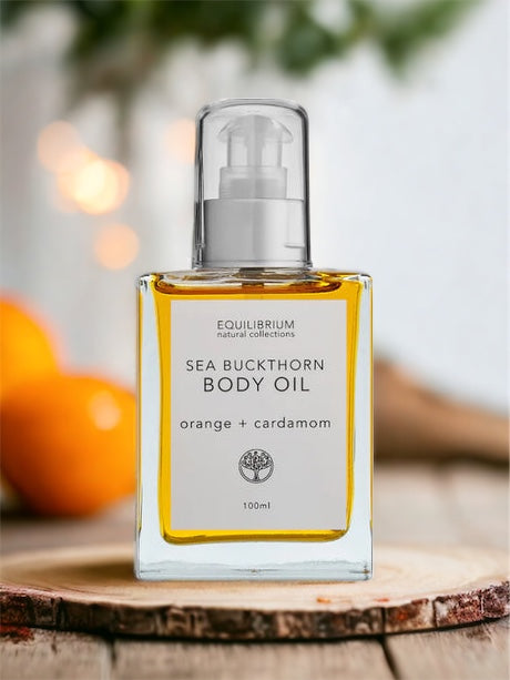 Sea Buckhorn Body Oil - orange + cardamon