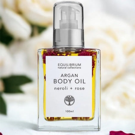 Argan Body Oil - neroli + rose